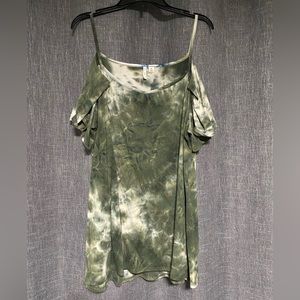 Cold Shoulder Flowy Top